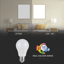 Carica l'immagine nel visualizzatore di Gallery, V-TAC LAMPADINA LED E27 10W BULB A60 CRI ≥95