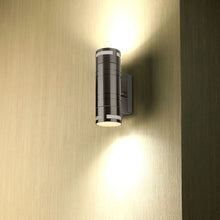 Carica l'immagine nel visualizzatore di Gallery, V-TAC PORTALAMPADA DOPPIO WALL LIGHT DA MURO PER 2 LAMPADINE GU10