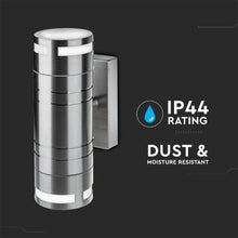 Carica l'immagine nel visualizzatore di Gallery, V-TAC PORTALAMPADA DOPPIO WALL LIGHT DA MURO PER 2 LAMPADINE GU10