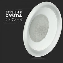 Cargar imagen en el visor de la galería, V-TAC PLAFONIERA LED 48W FORMA CIRCOLARE EFFETTO CIELO STELLATO CON TELECOMANDO