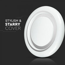 Cargar imagen en el visor de la galería, V-TAC PLAFONIERA LED 65W FORMA CIRCOLARE EFFETTO CIELO STELLATO CON TELECOMANDO