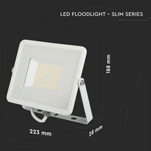 Carica l'immagine nel visualizzatore di Gallery, V-TAC FARO LED SMD 50W HIGH LUMENS ULTRASOTTILE CHIP SAMSUNG DA ESTERNO