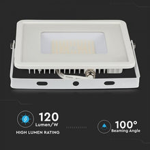 Carica l'immagine nel visualizzatore di Gallery, V-TAC FARO LED SMD 50W HIGH LUMENS ULTRASOTTILE CHIP SAMSUNG DA ESTERNO