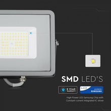 Carica l'immagine nel visualizzatore di Gallery, V-TAC FARO LED SMD 50W HIGH LUMENS ULTRASOTTILE CHIP SAMSUNG DA ESTERNO