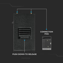 Carica l'immagine nel visualizzatore di Gallery, V-TAC MAGNETIC LINEAR LIGHT FARETTO LED MAGNETICO 30W NERO CRI≥90 100°
