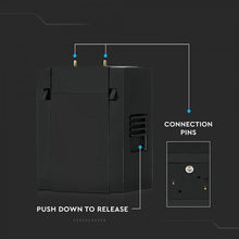 Carica l'immagine nel visualizzatore di Gallery, V-TAC MAGNETIC LINEAR SPOTLIGHT FARETTO LED MAGNETICO 1W NERO CRI≥90 30°