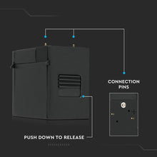 Cargar imagen en el visor de la galería, V-TAC PRO MAGNETIC LINEAR SPOTLIGHT FARETTO LED MAGNETICO 3W NERO CRI≥90 30°
