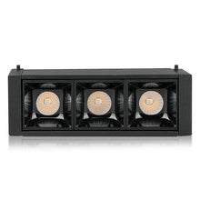 Cargar imagen en el visor de la galería, V-TAC PRO MAGNETIC LINEAR SPOTLIGHT FARETTO LED MAGNETICO 3W NERO CRI≥90 30°