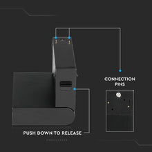 Cargar imagen en el visor de la galería, V-TAC PRO MAGNETIC LINEAR TRACK LIGHT FARETTO LED MAGNETICO 10W NERO CRI≥90 30°