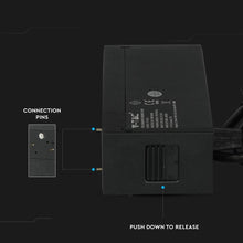 Cargar imagen en el visor de la galería, V-TAC MAGNETIC PENDANT LIGHT LAMPADA LED A SOSPENSIONE MAGNETICA 15W NERO CRI≥90 36°