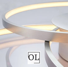 Carica l'immagine nel visualizzatore di Gallery, Lindby Riley plafoniera LED con funzione dimming