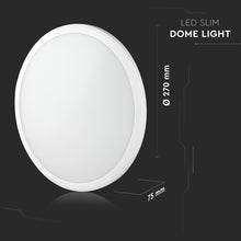 Carica l'immagine nel visualizzatore di Gallery, V-TAC PLAFONIERA LED 12W SLIM FORMA CIRCOLARE COLORE BIANCO CHIP SAMSUNG