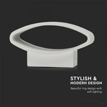 Carica l'immagine nel visualizzatore di Gallery, V-TAC LAMPADA DA MURO WALL LIGHT LED 5W FORMA ARROTONDATA COLORE BIANCO