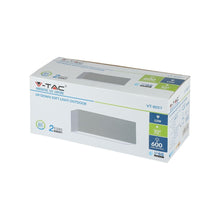 Carica l'immagine nel visualizzatore di Gallery, V-TAC LAMPADA LED DA MURO 12W WALL LIGHT DOPPIA UP&DOWN