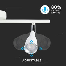 Carica l'immagine nel visualizzatore di Gallery, V-TAC LAMPADA DA MURO WALL LIGHT LED COLORE BIANCO