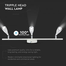 Cargar imagen en el visor de la galería, V-TAC  LAMPADA DA MURO WALL LIGHT LED 13,5W