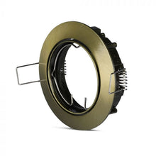 Cargar imagen en el visor de la galería, V-TAC PORTAFARETTO ORIENTABILE DA INCASSO PER LAMPADINE GU10 E GU5.3