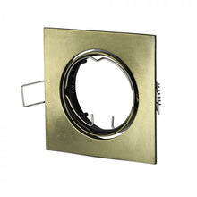 Cargar imagen en el visor de la galería, V-TAC PORTAFARETTO ORIENTABILE DA INCASSO PER LAMPADINE GU10 E GU5.3