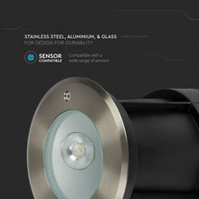 Carica l'immagine nel visualizzatore di Gallery, V-TAC FARETTO LED COB 8W SEGNAPASSO DA INTERRAMENTO IP67