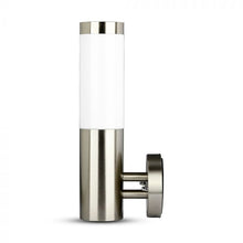 Cargar imagen en el visor de la galería, V-TAC PORTALAMPADA DA GIARDINO WALL LAMP DA MURO ROTONDO PER LAMPADINE E27