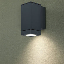 Cargar imagen en el visor de la galería, V-TAC PORTALAMPADA DOPPIO APPLIQUE WALL LAMP DA MURO IP44 PER 2 LAMPADINE GU10
