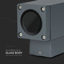 Cargar imagen en el visor de la galería, V-TAC PORTALAMPADA DOPPIO APPLIQUE WALL LAMP DA MURO IP44 PER 2 LAMPADINE GU10