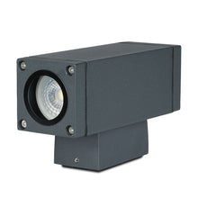 Cargar imagen en el visor de la galería, V-TAC PORTALAMPADA DOPPIO APPLIQUE WALL LAMP DA MURO IP44 PER 2 LAMPADINE GU10