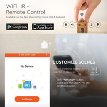 Cargar imagen en el visor de la galería, V-TAC UNIVERSAL IR REMOTE COMPATIBILE CON AMAZON ALEXA E GOOGLE HOME