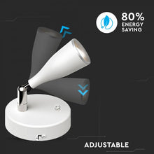 Cargar imagen en el visor de la galería, V-TAC VT-805 LAMPADA DA MURO WALL LIGHT LED 4,5W