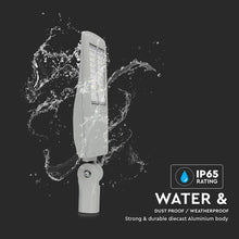 Cargar imagen en el visor de la galería, V-TAC LAMPADA STRADALE LED 100W LAMPIONE SMD CHIP SAMSUNG FASCIO LUMINOSO TYPE 3M