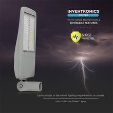 Cargar imagen en el visor de la galería, V-TAC LAMPADA STRADALE LED 150W LAMPIONE SMD CHIP SAMSUNG FASCIO LUMINOSO TYPE 3M