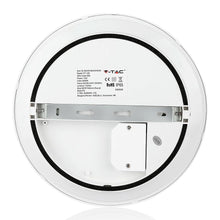 Cargar imagen en el visor de la galería, V-TAC PLAFONIERA LED 12W FORMA CIRCOLARE COLORE BIANCO CHIP SAMSUNG