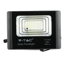 Carica l'immagine nel visualizzatore di Gallery, V-TAC FARO LED 12W A BATTERIA CON PANNELLO SOLARE E TELECOMANDO