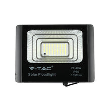 Carica l'immagine nel visualizzatore di Gallery, V-TAC FARO LED 16W A BATTERIA CON PANNELLO SOLARE E TELECOMANDO
