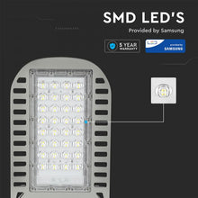 Cargar imagen en el visor de la galería, V-TAC LAMPADA STRADALE LED 50W LAMPIONE SMD CHIP SAMSUNG