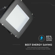 Carica l'immagine nel visualizzatore di Gallery, V-TAC FARO LED SMD 400W IP65 HIGH LUMENS ULTRASOTTILE CHIP SAMSUNG COLORE NERO