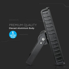 Carica l'immagine nel visualizzatore di Gallery, V-TAC FARO LED SMD 400W IP65 HIGH LUMENS ULTRASOTTILE CHIP SAMSUNG COLORE NERO