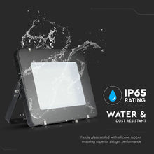 Carica l'immagine nel visualizzatore di Gallery, V-TAC FARO LED SMD 500W IP65 HIGH LUMENS ULTRASOTTILE CHIP SAMSUNG COLORE NERO