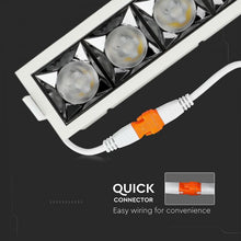 Cargar imagen en el visor de la galería, V-TAC FARETTO LED SMD 20W DA INCASSO RETTANGOLARE CRI≥90 CHIP SAMSUNG