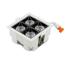 Carica l'immagine nel visualizzatore di Gallery, V-TAC FARETTO LED SMD 16W DA INCASSO QUADRATO CRI≥90 CHIP SAMSUNG