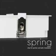 Carica l'immagine nel visualizzatore di Gallery, V-TAC FARETTO LED SMD 36W DA INCASSO QUADRATO CRI≥90 CHIP SAMSUNG