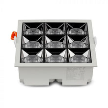 Carica l'immagine nel visualizzatore di Gallery, V-TAC FARETTO LED SMD 36W DA INCASSO QUADRATO CRI≥90 CHIP SAMSUNG