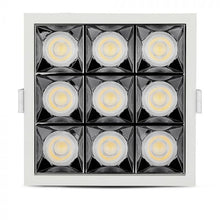 Carica l'immagine nel visualizzatore di Gallery, V-TAC FARETTO LED SMD 36W DA INCASSO QUADRATO CRI≥90 CHIP SAMSUNG