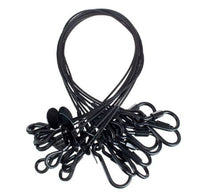 Carica l'immagine nel visualizzatore di Gallery, Ultralite funi di sicurezza Set 3mm/60cm 10pcs. Nero