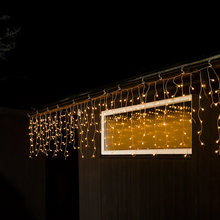 Carica l'immagine nel visualizzatore di Gallery, TENDA LED EFFETTO PIOGGIA GHIACCIATA da 200/400 LED
