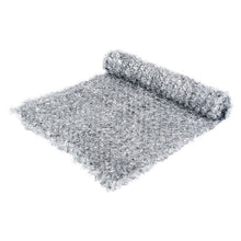 Carica l'immagine nel visualizzatore di Gallery, Carpet di finto pino oro metallico professionale h. 1 x 5m, maglia 5 x 5 cm, uso interno