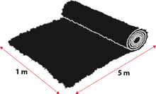 Carica l'immagine nel visualizzatore di Gallery, Carpet di finto pino verde professionale h. 1 x 5m, maglia 5 x 5 cm