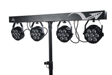 Carica l'immagine nel visualizzatore di Gallery, Sagitter led kit 4 projectors 7X10W LED RGBW/FC Battery