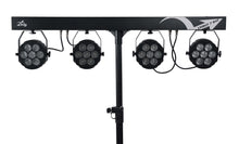 Carica l'immagine nel visualizzatore di Gallery, Sagitter led kit 4 projectors 7X10W LED RGBW/FC Battery