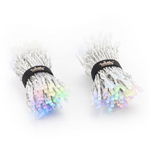 Carica l'immagine nel visualizzatore di Gallery, Catena T RGB + bianco , 20 metri, 250 led trasparente